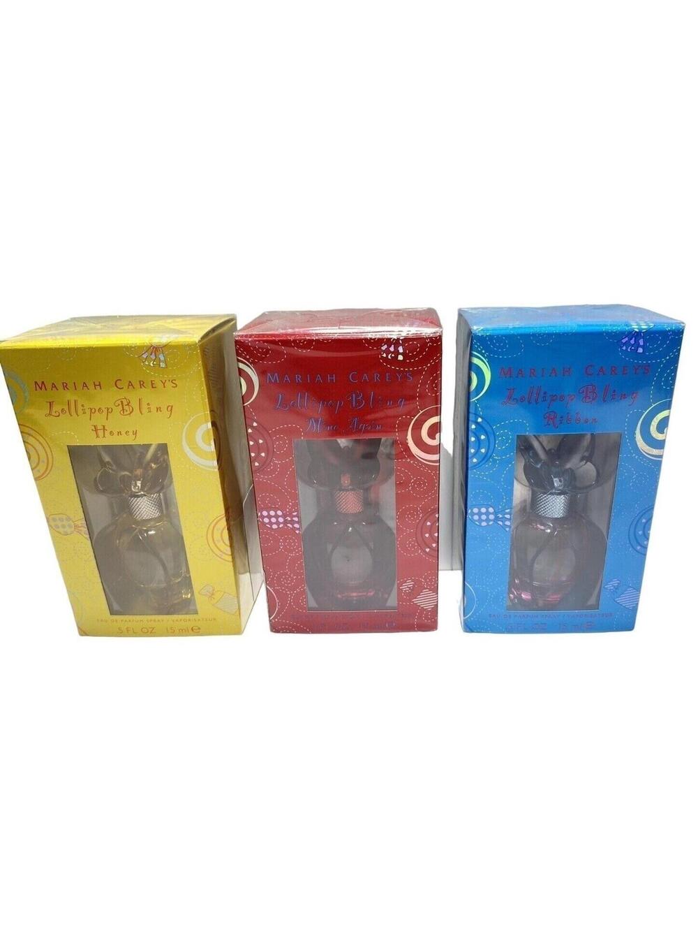 Mariah Carey Lollipop Bling Ribbon, Mine Again, Lollipop Bling Honey EDP Sets